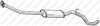 BOSAL 286-277 Middle Silencer